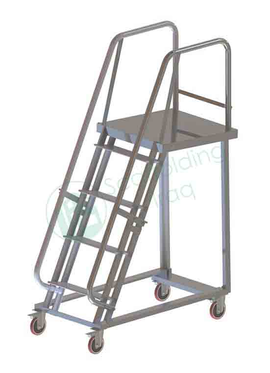 Aluminum Cantilever Staircase Ladder iraq